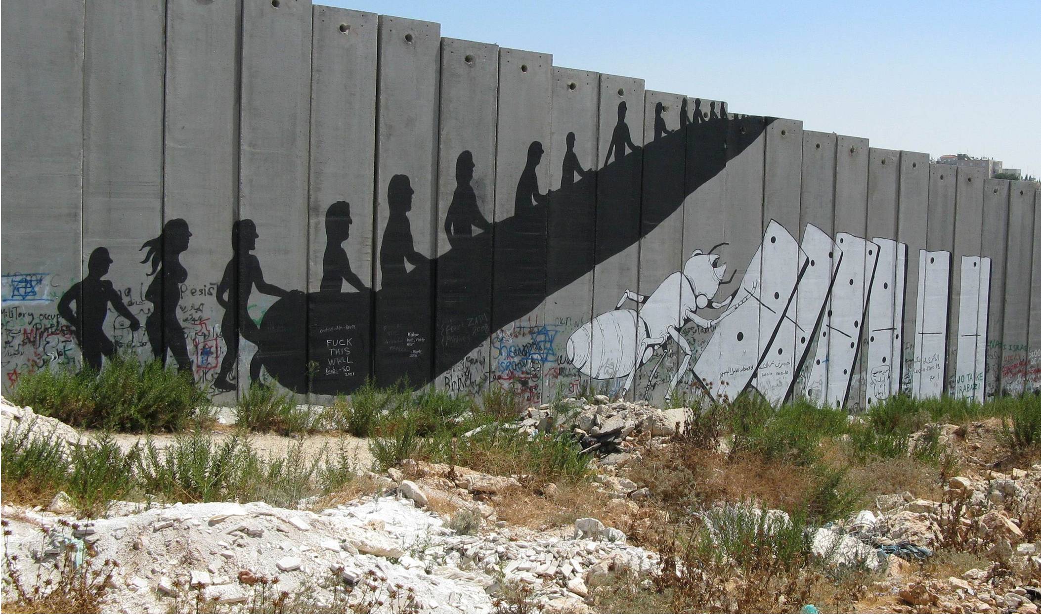 battleface - Painting politics in Gaza