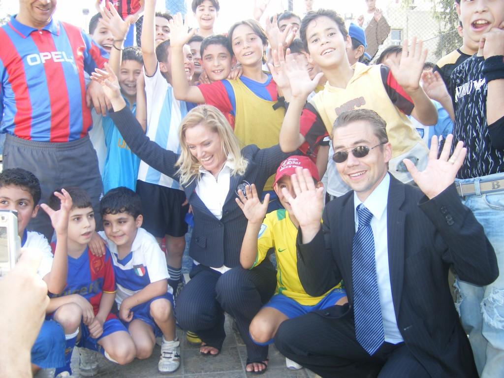 pic 5 FIFA grassroots mission in Syria just prior to war commencing