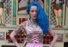 dirndl Vegan Wiesn! Plant-based Oktoberfest options Sasha Gayer battleface.com
